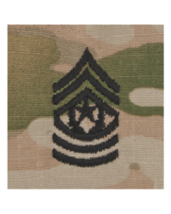 Sew On Scorpion Command Sgt Major Rank