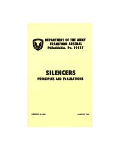US Military Surplus Technical Manual on Silencers