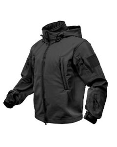 Black Tactical Soft Shell Jacket