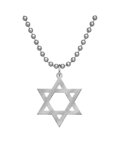 US GI Military Issue Star of David Necklace