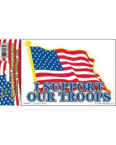 I Support Our Troop Vinyl Sticker