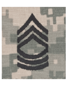 Sew On Army Master Sgt Rank