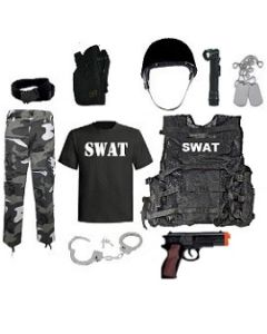 Kids Swat Team Leader Costume