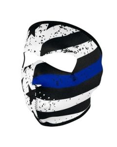 Thin Blue Line Neoprene Full Face Mask