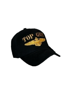 Black Top Gun Ball Cap