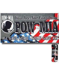 USA Waving Flag POW MIA Towel