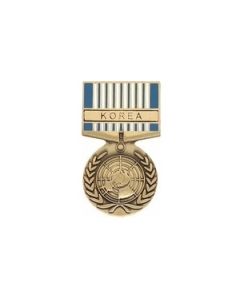 United Nations Korea Service Medal Hat Pin
