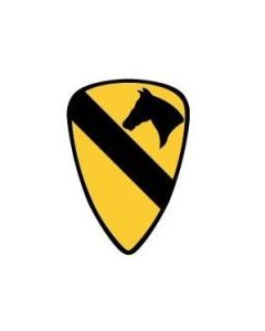 US Army 1st Cavalry Division Sticker Decal - Small