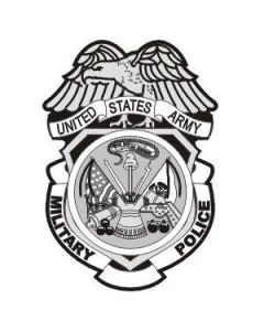 US Army Military Police Decal Sticker