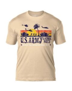 US Army 'Sandbox Party' Rockin the Battlefield T-Shirt