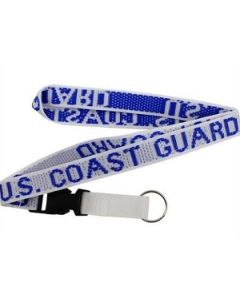 US Coast Guard Lanyard Keychain - Neck Strap Key Ring