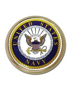 US Navy Auto Emblem