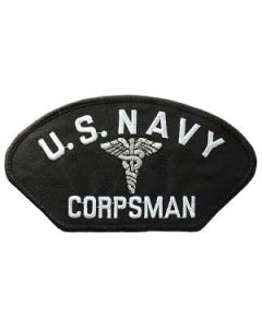 US Navy Corpsman Patch w/Caduceus