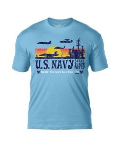 US Navy Steel Beach Party Men's Premium T-Shirt