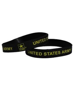 US Army Wristband Black 