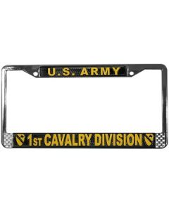 1st Cavalry Division License Plate Frame