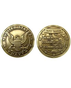 U.S. Navy Values Challenge Coins 