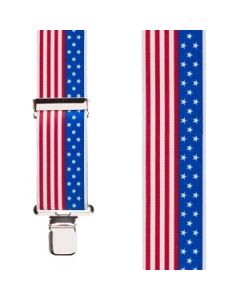 American Flag Stars & Stripes Suspenders