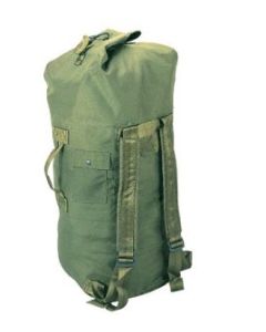 Used 2-Strap Duffle Bags USA, Durable Stitch Reinforced  - Genuine US Military Surplus 