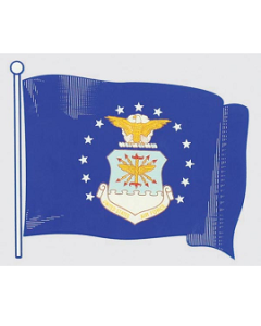 US Air Force Flag Decal