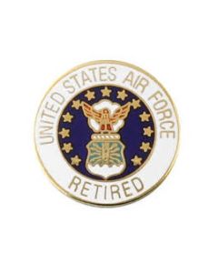 US Air Force Retired Pin