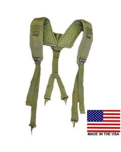 Used US GI Military Surplus LC II Y Suspenders 