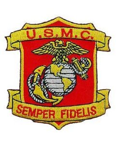 USMC Semper Fi Shield Patch
