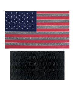 U.S. Reflective Flag Patch