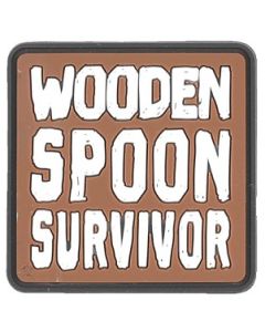 Wooden Spoon Survivor PVC Morale Patch