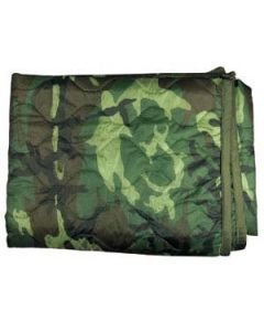 GI Military Style Woodland Camo Poncho Liner