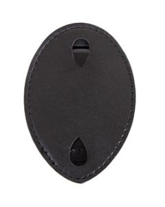 Leather Clip-On Badge Holder