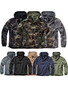 Brandit Quarter Zip Windbreaker