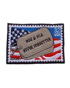 Pow Mia Patch Never Forgotten