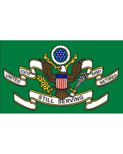 3ft x 5ft US Army Retired Flag
