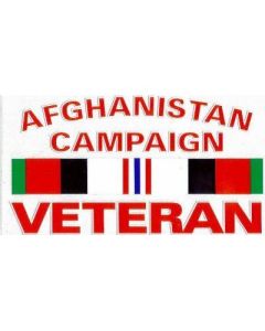 Afghanistan Campaign Veteran Decal
