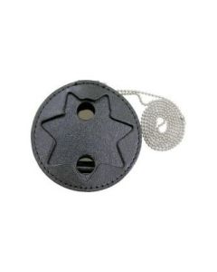 7pt star neck badge holder