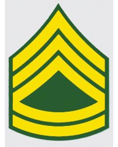 U.S. Army E-7 Sgt. 1st Class Decal