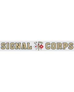 U.S. Army Signal Corps Window Sticker