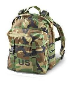 USA Used Molle II Patrol Bag