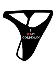 I Love My Corpsman Thong