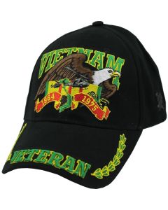Vietnam Veteran W/ Eagle Ball Cap