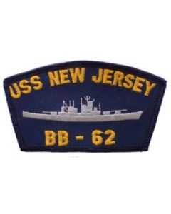 USS New Jersey Ship Patch