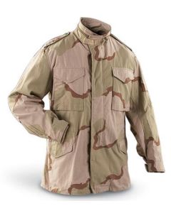 Used US 3 Color Desert  M 65 Field Jacket
