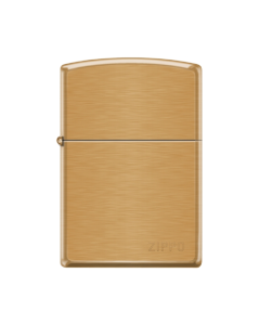Brushed Brass Zippo