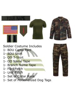 Adult Camouflage Costume
