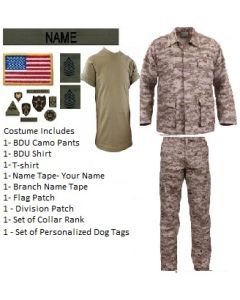Adult Desert Digital Camo Costume 