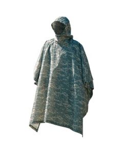 Army ACU Digital Camo Ripstop Poncho 