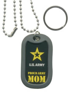 Proud Army Mom Dog Tag 