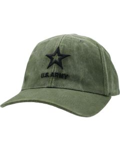 VINTAGE ARMY CAP W / LOGO - OD