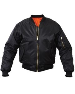 Black MA-1 Flight Jacket